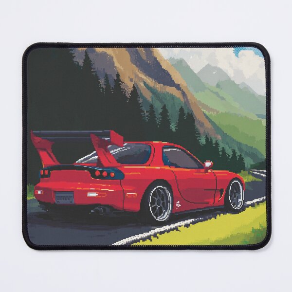 Item preview, Pixel Drift Highway – Retro Arcade Racing Artwork designed and sold by Pixel8Prints.