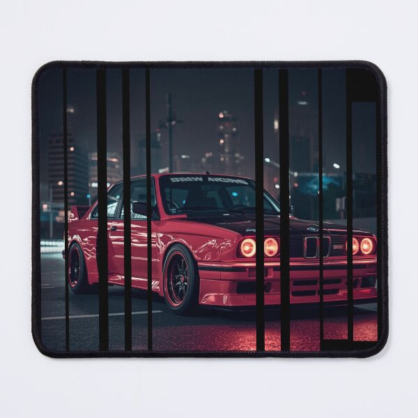 Item preview, B.W the Power of the 3 coupe with wide body kit, street racing vibe, high contrast neon colors 18 designed and sold by Neon G.