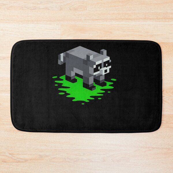 Item preview, Trashed Panda Drunk Raccoon Pixel Art designed and sold by StaticMood.