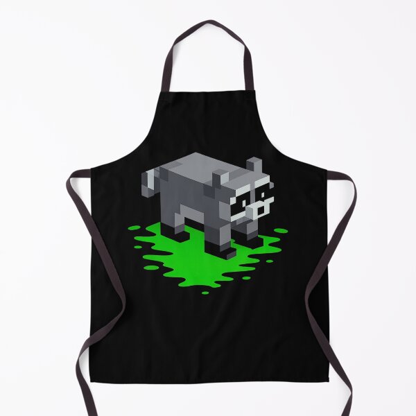 Item preview, Trashed Panda Drunk Raccoon Pixel Art designed and sold by StaticMood.