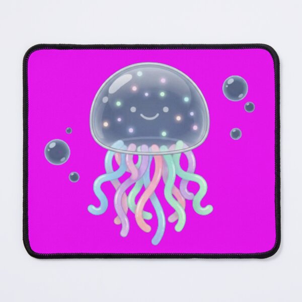 Item preview, Cute Kawaii Jellyfish Pastel Rainbow Bubbles designed and sold by LIVE_FREE.