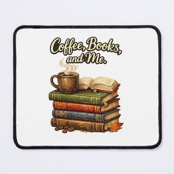 Item preview, Coffee books and me designed and sold by ArtPixs.