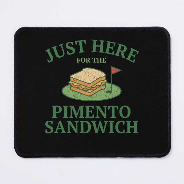 Item preview, Just Here For The Pimento Sandwich Golf designed and sold by FreshVibe Prints.