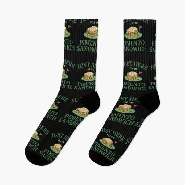 Item preview, Just Here For The Pimento Sandwich Golf designed and sold by FreshVibe Prints.