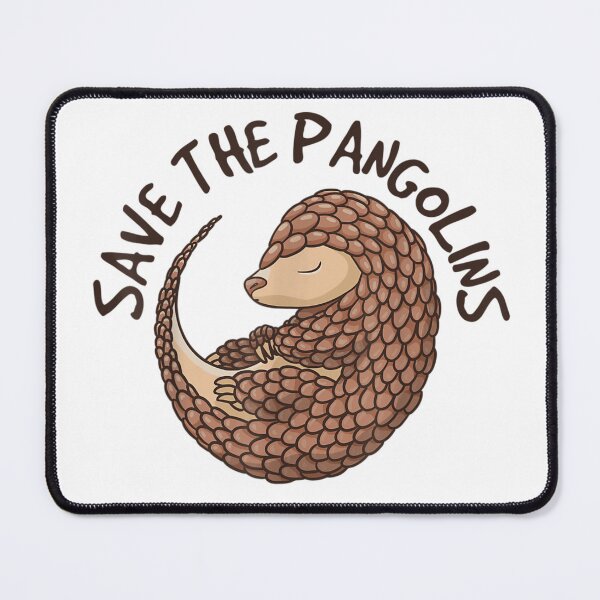 Item preview, Save The Pangolins Endangered Species Animal Conservation Wildlife Protection Awareness designed and sold by KarimeRenin.