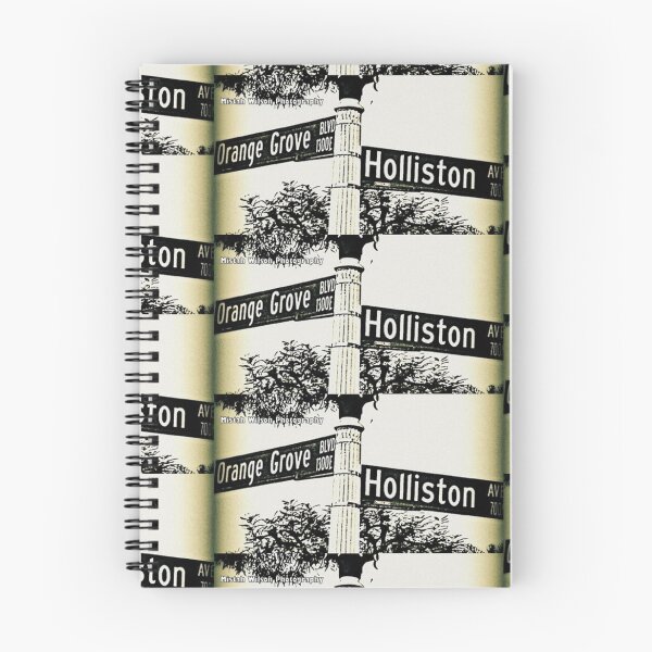 Item preview, Orange Grove Boulevard & Holliston Avenue, Pasadena, California by Mistah Wilson designed and sold by The Street Sign Store.