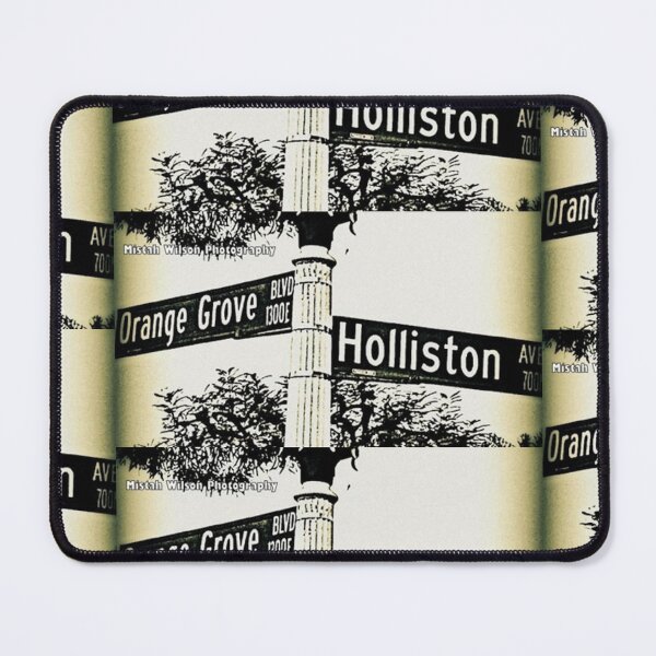 Item preview, Orange Grove Boulevard & Holliston Avenue, Pasadena, California by Mistah Wilson designed and sold by The Street Sign Store.