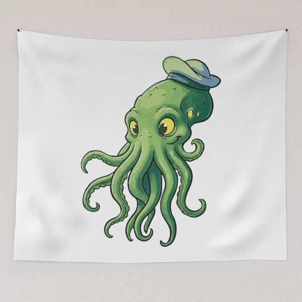 Item preview, Cthulhu - Octopus designed and sold by Wolagno.