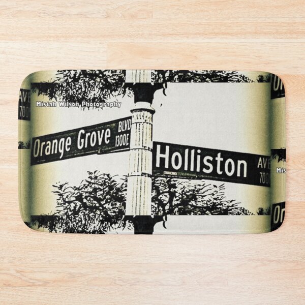 Item preview, Orange Grove Boulevard & Holliston Avenue, Pasadena, California by Mistah Wilson designed and sold by The Street Sign Store.