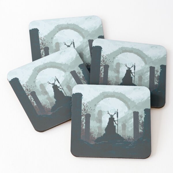 Item preview, Pixel Shattered Realm – Dark Fantasy Adventure Artwork designed and sold by Pixel8Prints.