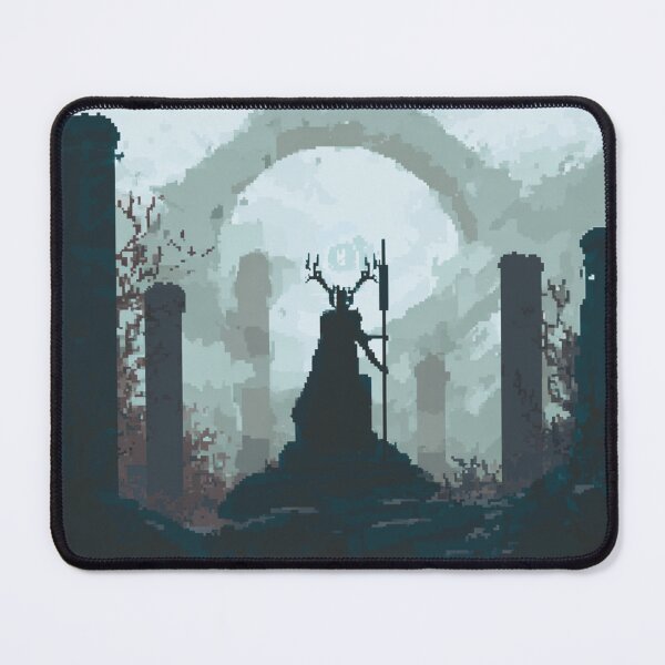 Item preview, Pixel Shattered Realm – Dark Fantasy Adventure Artwork designed and sold by Pixel8Prints.