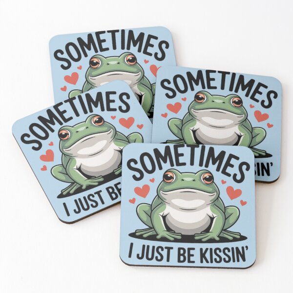 Item preview, FROG - SOMETIMES I JUST BE KISSIN' designed and sold by 123ks.