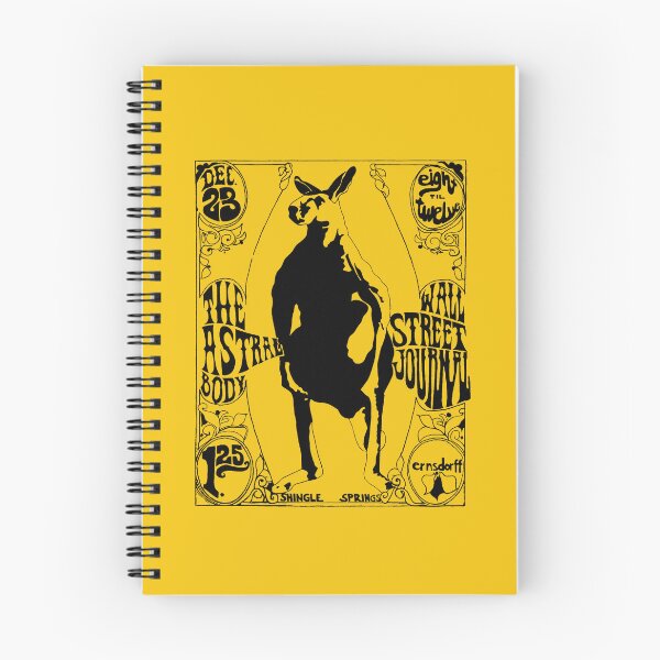 Item preview, The Astral Body & Wall Street Journal Concert Poster, circa 1965 created by John Ernsdorf designed and sold by Mutainable.
