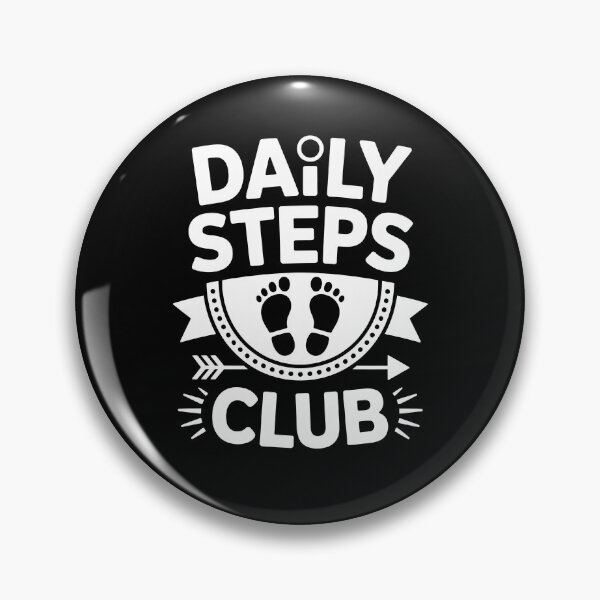 Item preview, Daily Steps Club Step Counter Pace designed and sold by MooonTees.