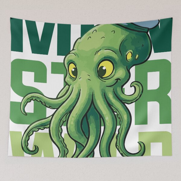 Item preview, Cthulhu - Octopus designed and sold by Wolagno.