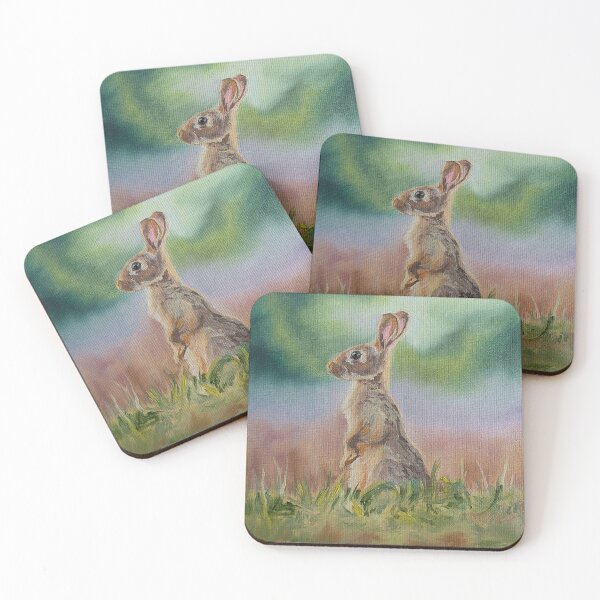 Item preview, Easter bunny made with oil paint designed and sold by Lewtradarts.