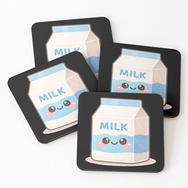 Item preview, Cute Food Club Milk Carton Kawaii Drink designed and sold by ImagenFusionP.