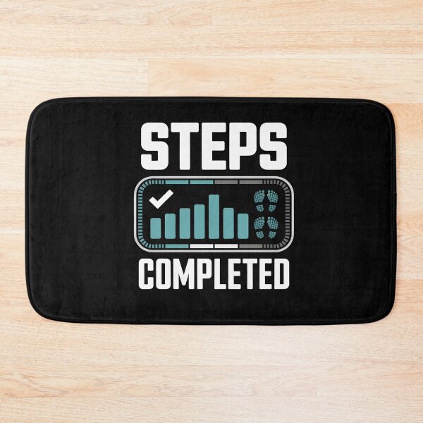 Item preview, Steps Completed Step Counter Pace designed and sold by MooonTees.