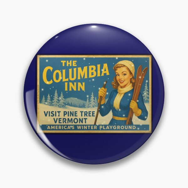 Item preview, Pine Tree Vermont Billboard Blue designed and sold by Normbot2000.