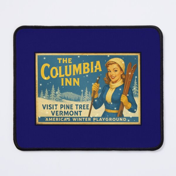 Item preview, Pine Tree Vermont Billboard Blue designed and sold by Normbot2000.