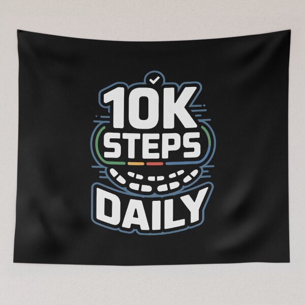 Item preview, 10k Steps Daily Step Counter Pace designed and sold by MooonTees.