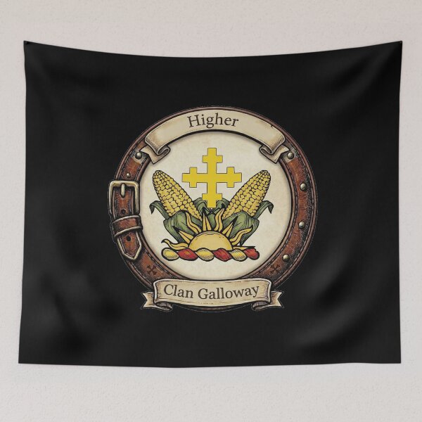 Item preview, Clan Galloway Crest designed and sold by BagTown Clans.