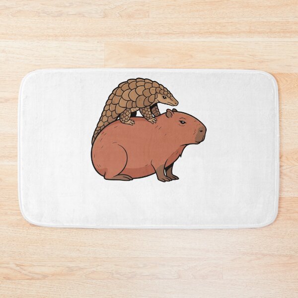 Item preview, Cute Capybara and Pangolin Animal Duo designed and sold by k3rstman1.