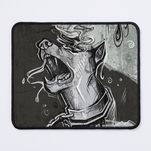 Item preview, Mad Demonic Doberman - Street Art Sketch - Barghest designed and sold by STYR-A.