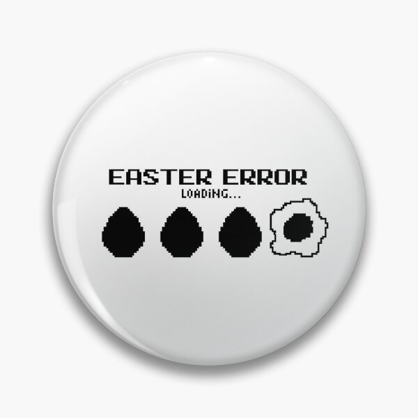 Item preview, Easter System Error Pixel Design designed and sold by WildHugeDot.