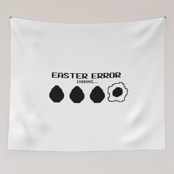 Item preview, Easter System Error Pixel Design designed and sold by WildHugeDot.