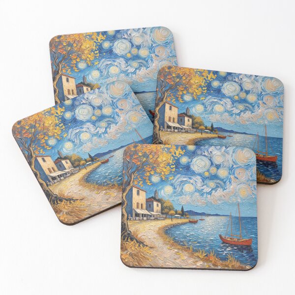 Item preview, Boats on the shore designed and sold by sid1802.