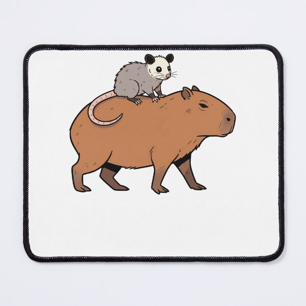 Item preview, Cute Capybara and Opossum Animal Friends designed and sold by k3rstman1.
