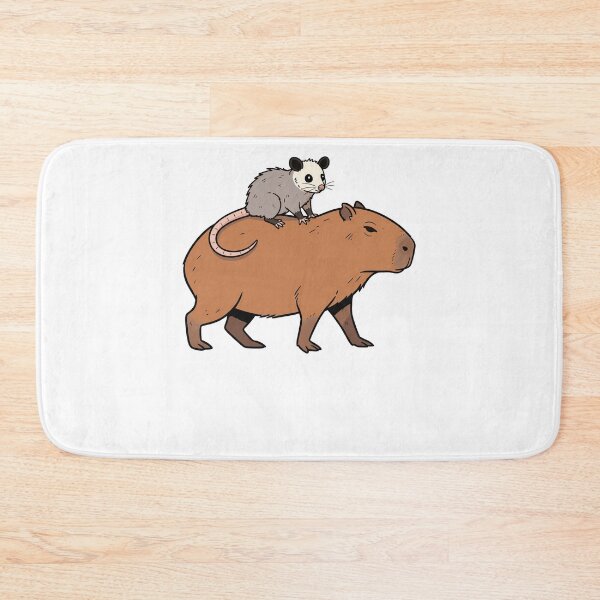 Item preview, Cute Capybara and Opossum Animal Friends designed and sold by k3rstman1.