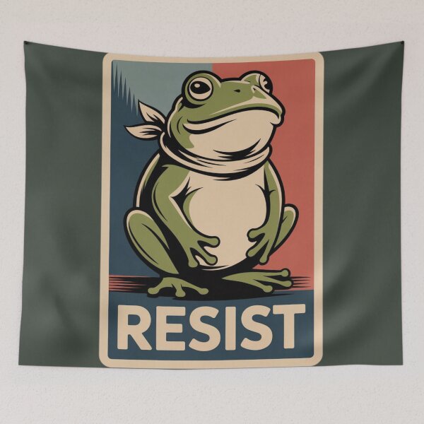 Item preview, Frog - RESIST designed and sold by 123ks.