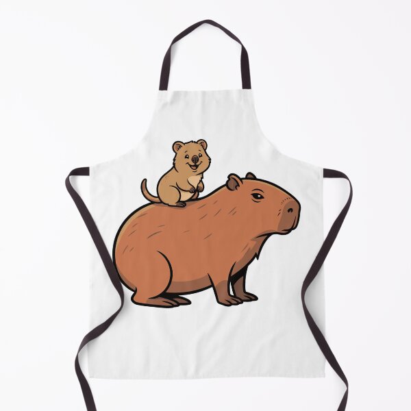 Item preview, Cute Capybara and Quokka Animal Friendship designed and sold by k3rstman1.