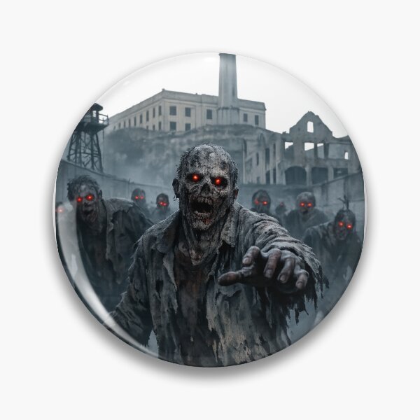 Item preview, Invasion of the Undead – Zombies on Alcatraz designed and sold by NextNoob485.