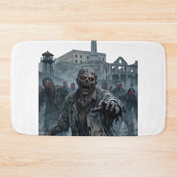 Item preview, Invasion of the Undead – Zombies on Alcatraz designed and sold by NextNoob485.
