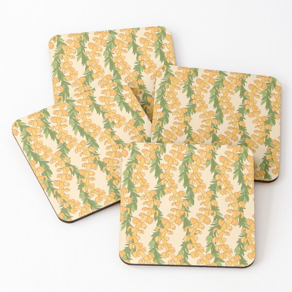 Item preview, Pakalana Flower Hawaiian Lei Pattern – Tropical Blooming Floral Design, Vintage Island Aesthetic designed and sold by Retro Street Studios.