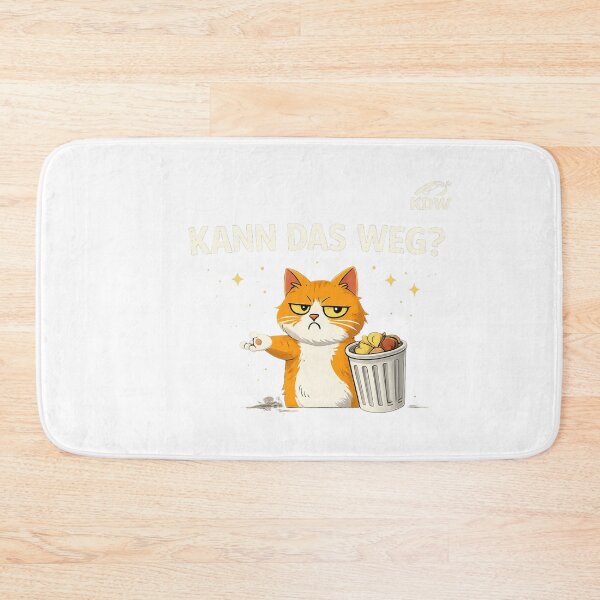 Item preview, Kann das weg Katze Shirt – Lustiges deutsches Meme T-Shirt mit Katze designed and sold by KostDesingWork.
