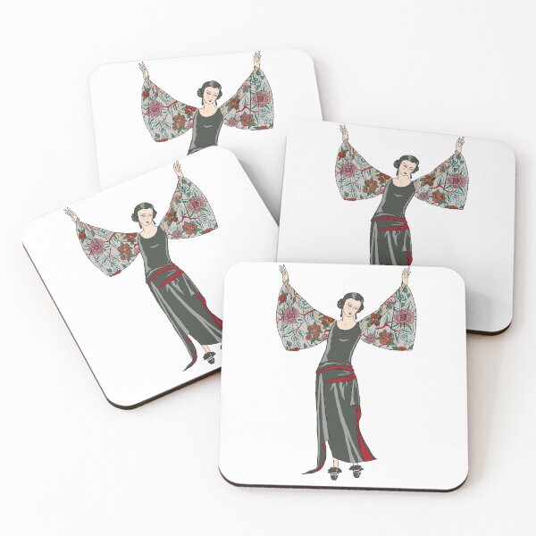 Item preview, Art Deco woman designed and sold by sundayouthlines.
