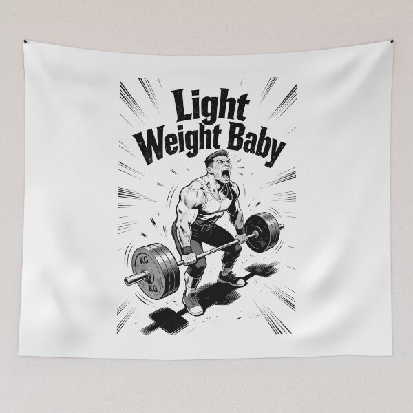 Item preview, Light Weight Baby Meme designed and sold by 8FistsofTees.