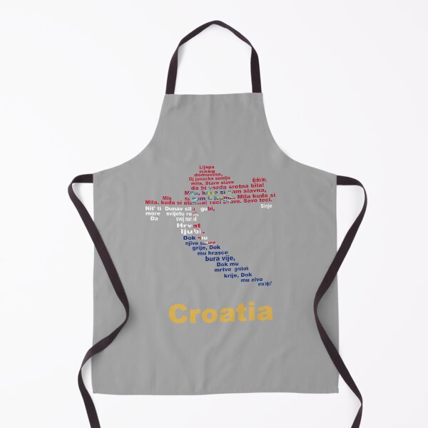 Item preview, Croatia Heritage: National Anthem, Map & Flag Artistic Design designed and sold by JR78.