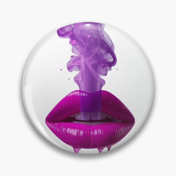 Item preview, Ablaze Neon Kiss - Glowing Glass Art & Smoke Aesthetic designed and sold by LoveIsPoison.