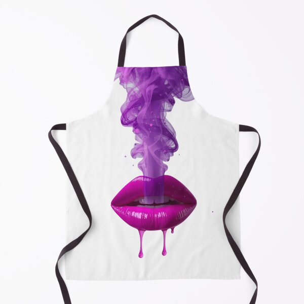 Item preview, Ablaze Neon Kiss - Glowing Glass Art & Smoke Aesthetic designed and sold by LoveIsPoison.