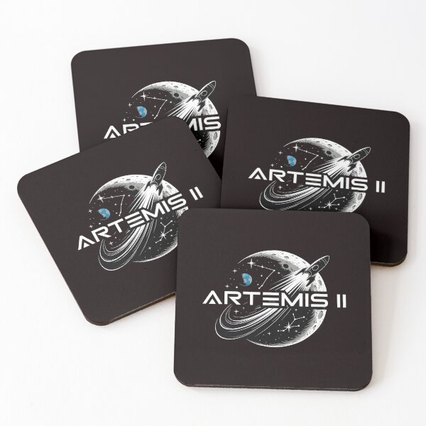 Item preview, Artemis II – To The Moon Space Exploration Rocket Launch designed and sold by Redgiant87x.