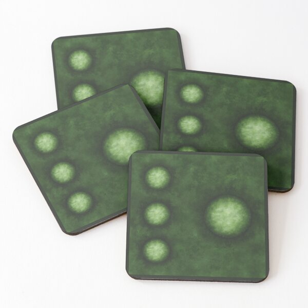 Item preview, Parade of planets on a green cloudy background designed and sold by Cherevan.