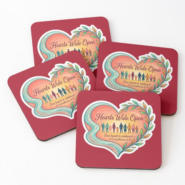 Item preview, International Convention 2026 | Spiritual Family Unity | Hearts Wide Open Badge designed and sold by Alpha-capital.