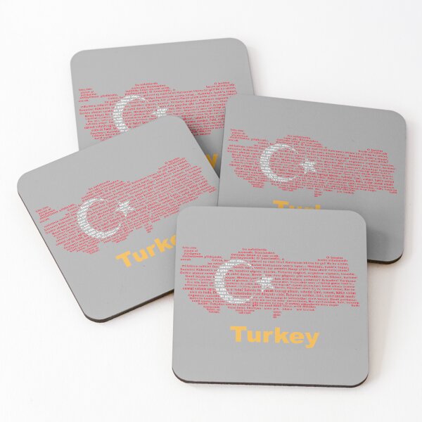 Item preview, Turkey Heritage: National Anthem, Map & Flag Artistic Design designed and sold by JR78.