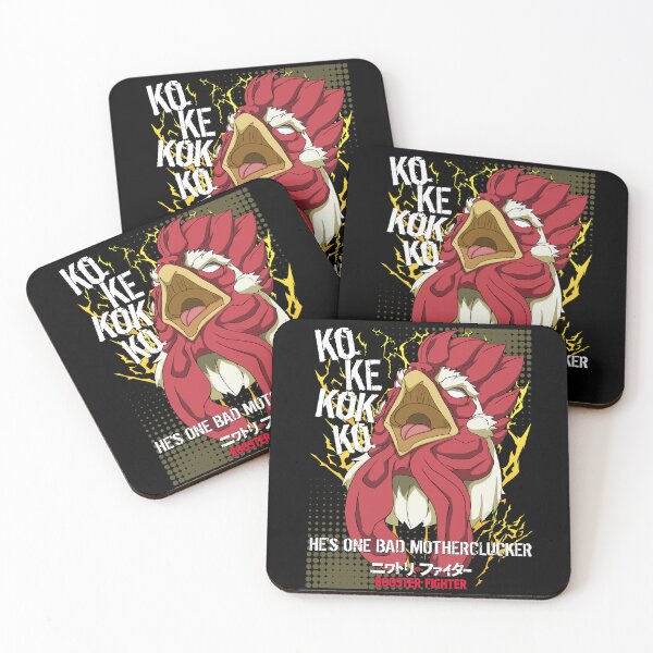 Item preview, Rooster Fighter Keiji KOKEKOKKO designed and sold by T-TEES Clothing.