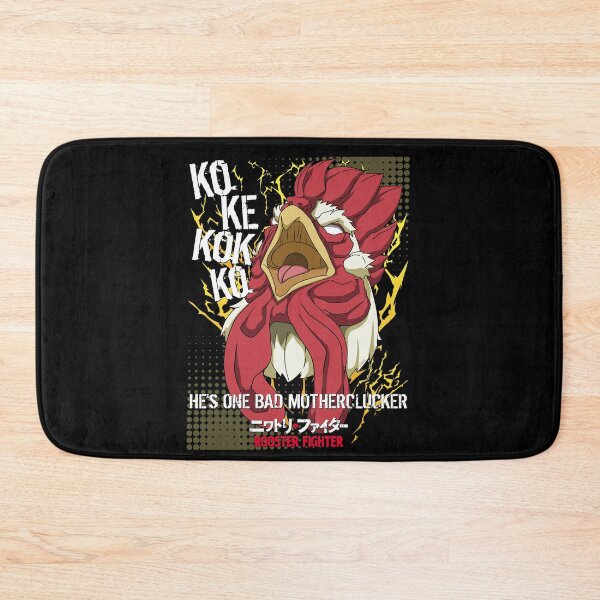 Item preview, Rooster Fighter Keiji KOKEKOKKO designed and sold by T-TEES Clothing.